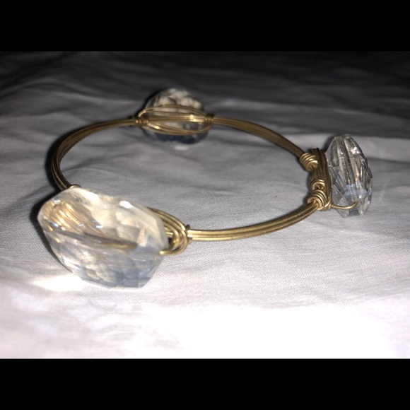 Bourbon and bow ties clear bracelet - Picture 2 of 2